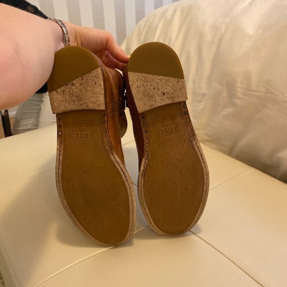 H by Hudson Hanwell Boots - Tan Leather - Picture 6 of 7